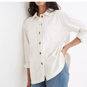 Madewell Corduroy Shirt Jacket